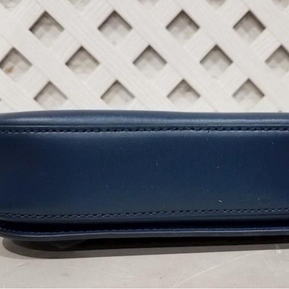 Kate♠️ Spade Blue & Lavender Nadine Patchwork Medium Flap Shoulder Bag W/COA NWT - Picture 6 of 6